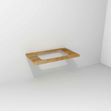Wooden top for washbasin MOOD