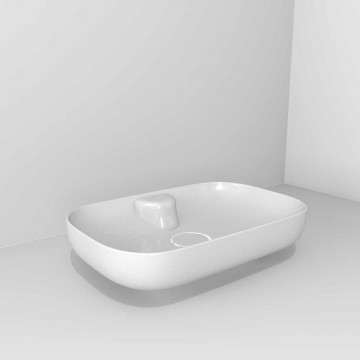 Ceramic washbasin OVAL